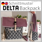 Preview: DELTA Backpack Schnittmuster