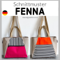 Preview: FENNA Tasche Schnittmuster
