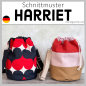 Preview: HARRIET Beuteltasche Schnittmuster