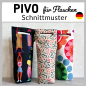 Preview: PIVO Flaschentasche Schnittmuster