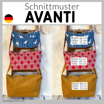 AVANTI Bag Schnittmuster