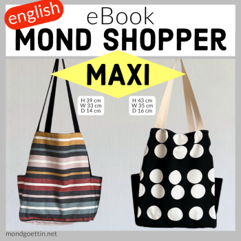 Mond Shopper MAXI - english pattern