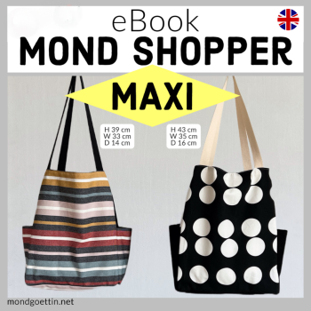 Mond Shopper MAXI - English Pattern