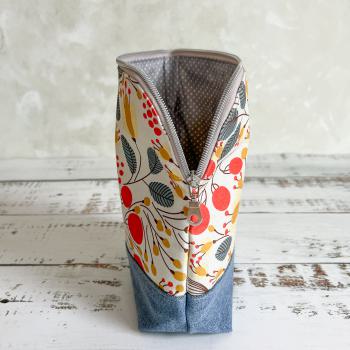 Preview: Kosmetiktasche Flower