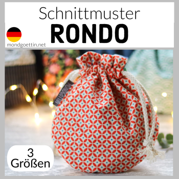 RONDO - Beutel Schnittmuster