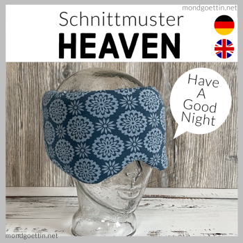 HEAVEN Schlafmaske Schnittmuster