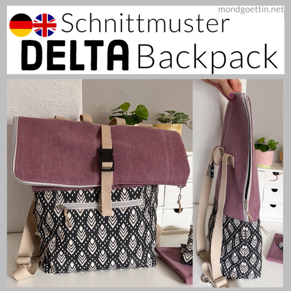 DELTA Backpack Schnittmuster
