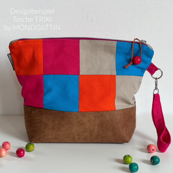 Schnittmuster Tasche TRIXI