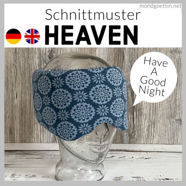 HEAVEN Schlafmaske Schnittmuster